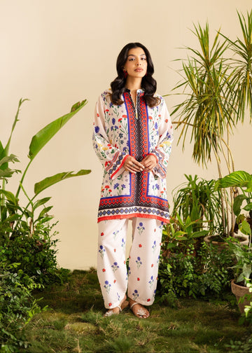 Unique Multicolor Floral Printed Co-ord Set U6