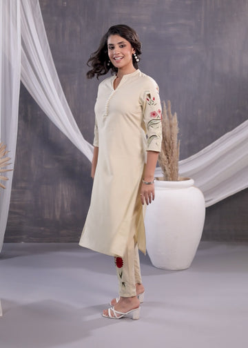 Women’s Designer Embroidered Co-ord Set – Perfect for Festive Wear U21
